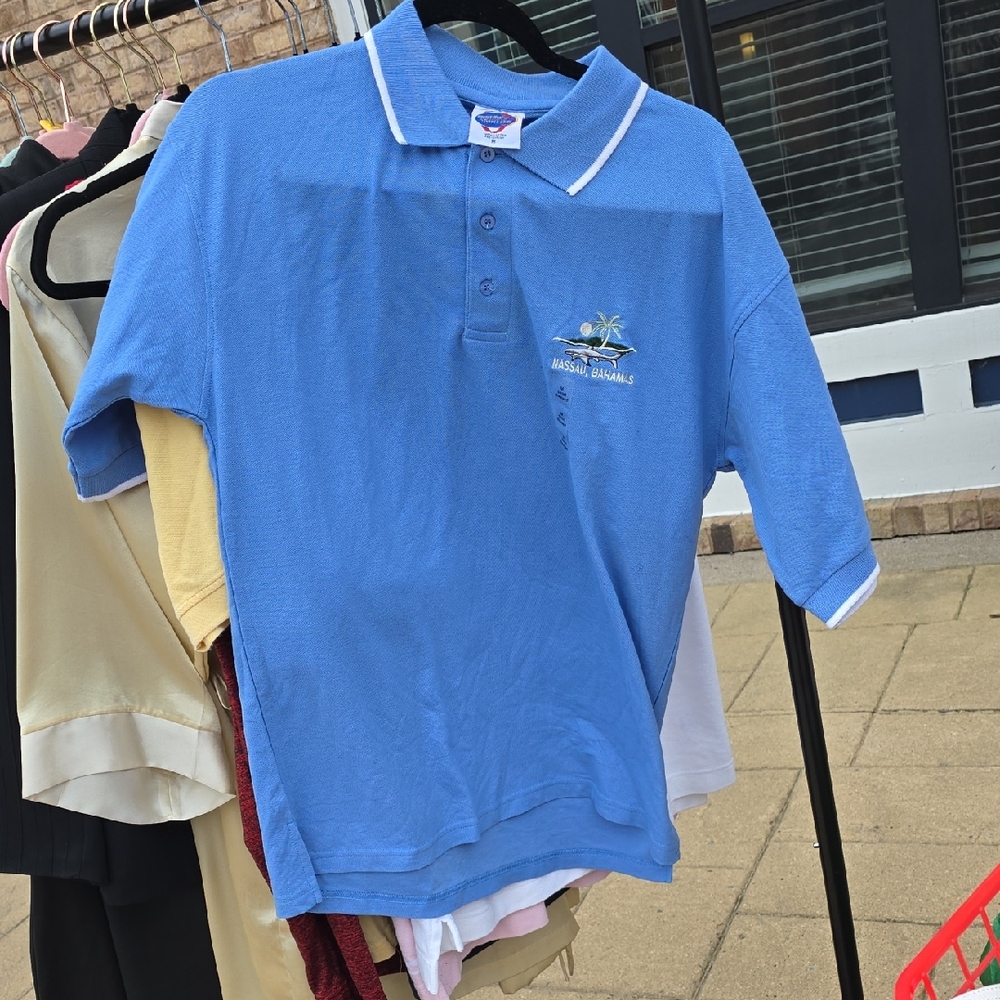 Blue Polo Shirt for Kids
